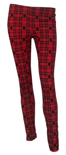 LEGGINGS ESCOCES ROJO